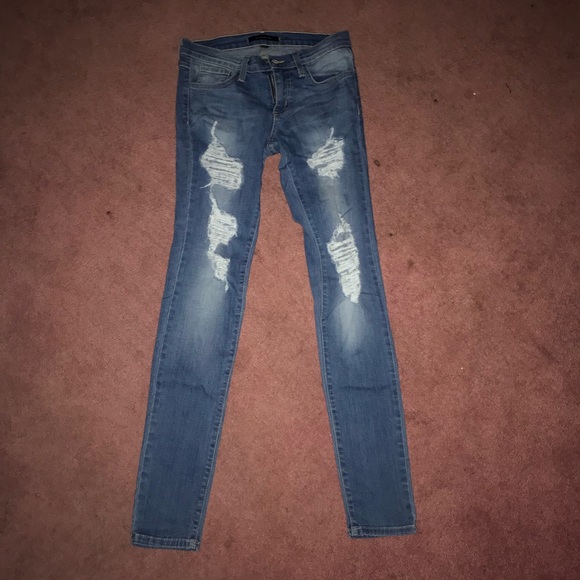 Flying Monkey Denim - RIPPED JEANS •FLYING MONKEY size 26•